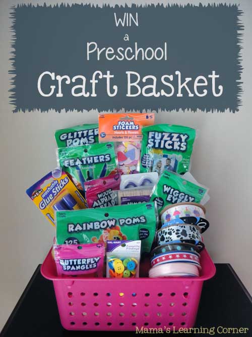 Win a Preschool Craft Basket