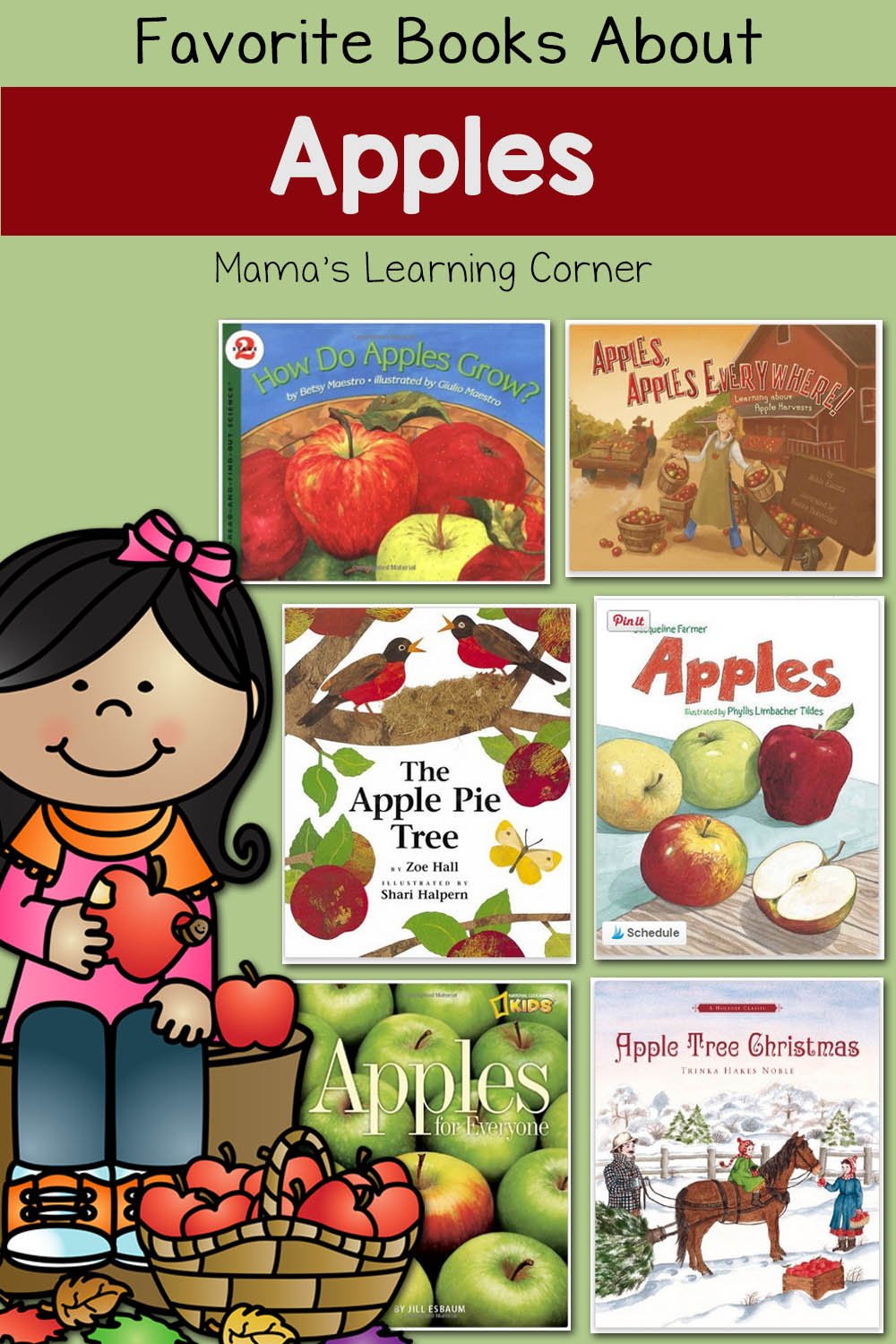 Our Favorite Books About Apples! - Mamas Learning Corner