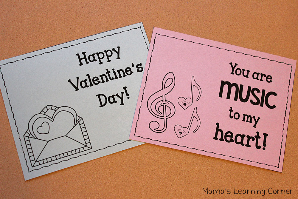 Printable Valentine's Day Cards - Mamas Learning Corner