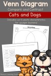 Cats and Dogs Venn Diagram Worksheet - Mamas Learning Corner