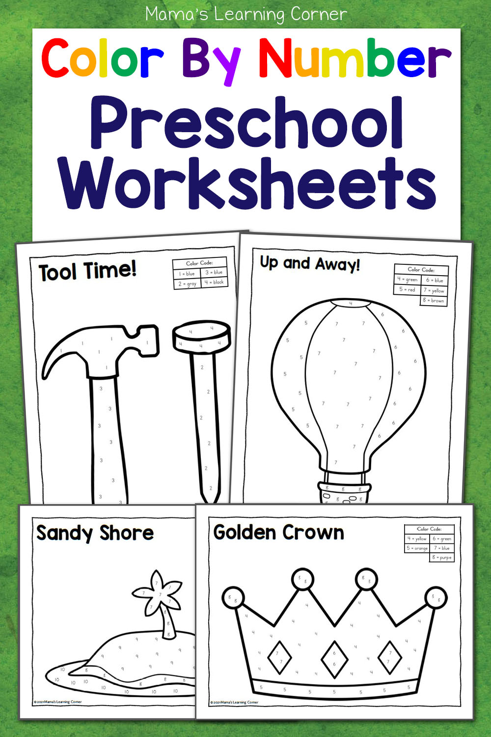 Number Preschool Worksheets