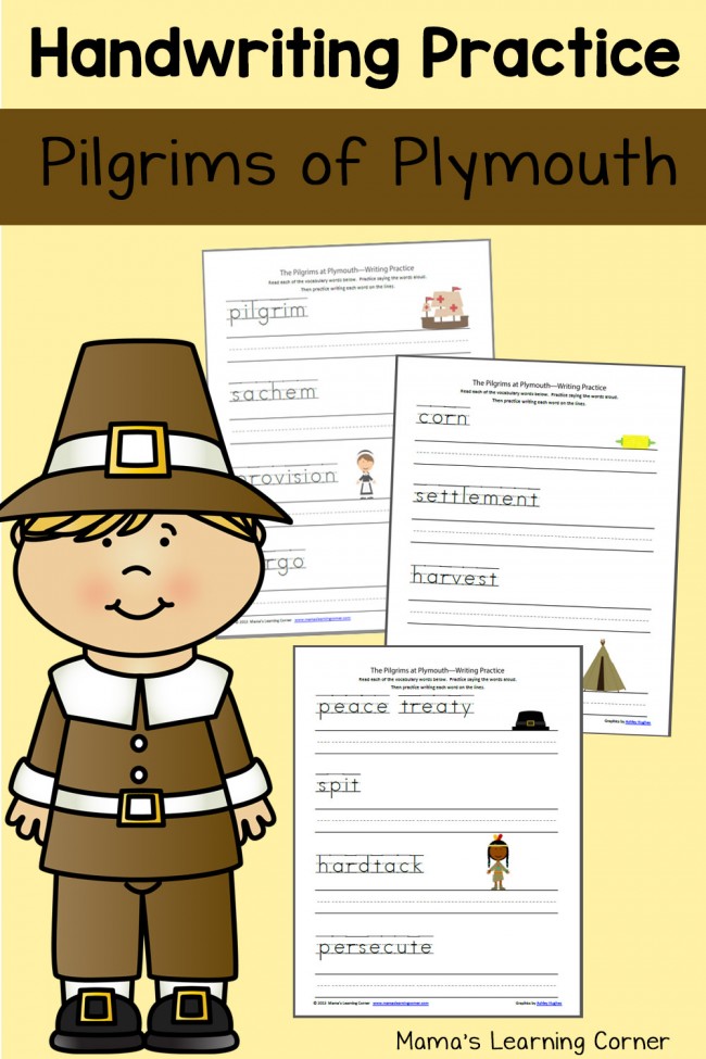 the-pilgrims-at-plymouth-writing-practice-mamas-learning-corner