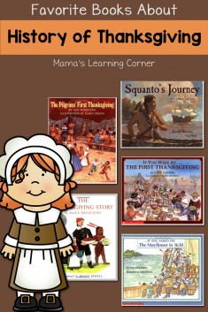 History of Thanksgiving Worksheets and Unit Study Resources - Mamas ...