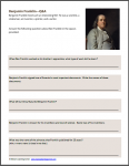 Benjamin Franklin Worksheet Packet - Mamas Learning Corner