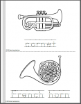 Orchestra Coloring Pages - Mamas Learning Corner