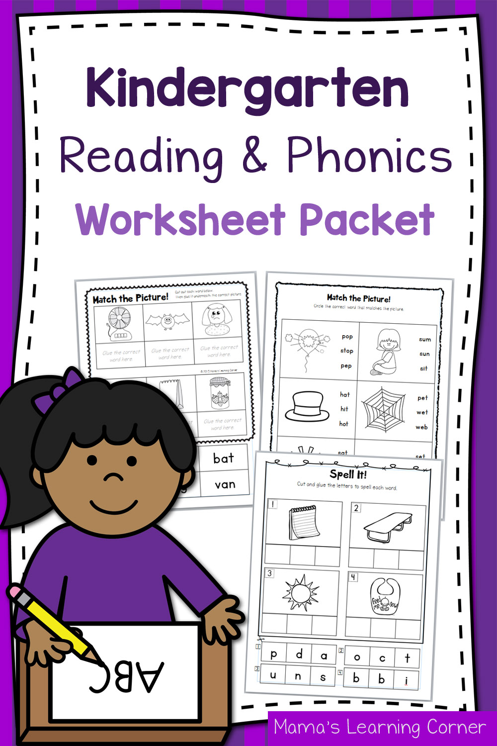reading kindergarten reading worksheets
