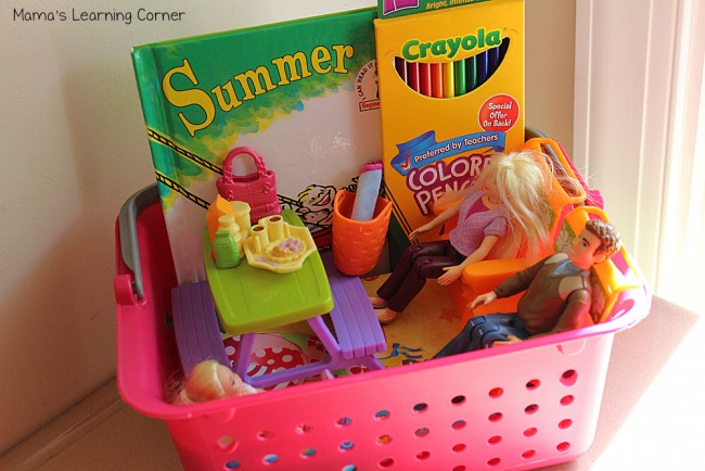 Activity Basket for Kids: Summer Themed! - Mamas Learning Corner