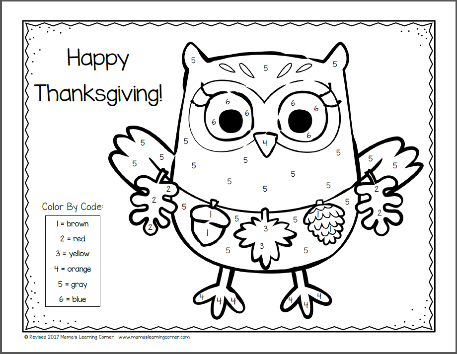 Thanksgiving Worksheet Packet For Kindergarten And First Grade Mamas 