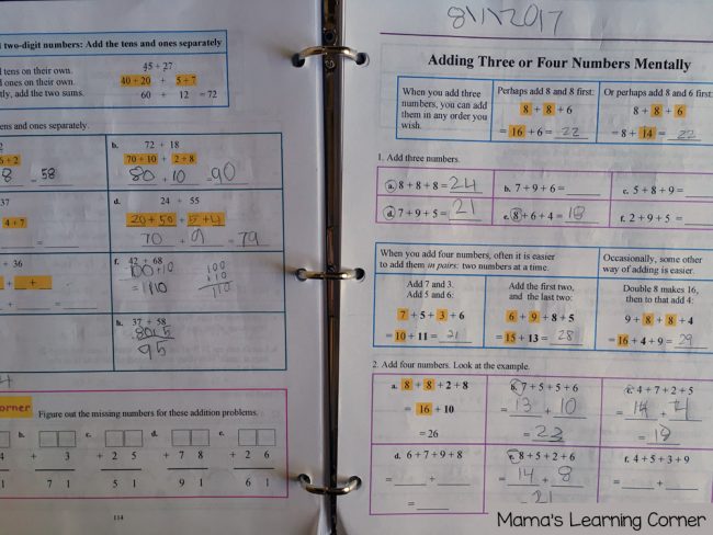 Third Grade Homeschool Curriculum Plans for 2017-2018 - Mamas Learning ...