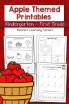 apples kindergarten homework