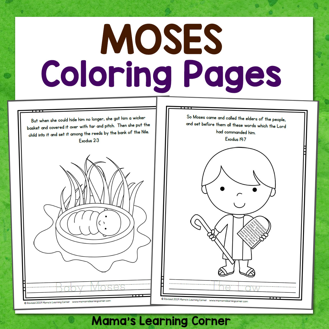 number 19 coloring pages