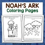 Nativity Coloring Pages - Mamas Learning Corner