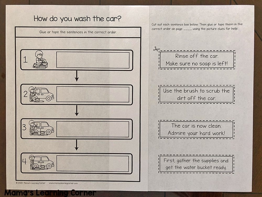 transportation worksheets for kindergarten and first grade mamas learning corner