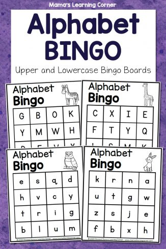 alphabet bingo mamas learning corner