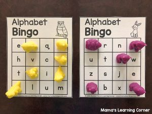 Alphabet Bingo - Mamas Learning Corner