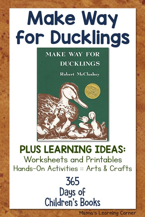 make room for ducklings book