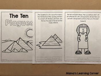 The Ten Plagues Coloring Pages - Mamas Learning Corner