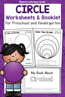 Circle Worksheets for Preschool and Kindergarten - Mamas Learning Corner