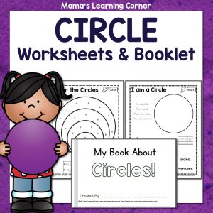 Circle Worksheets for Preschool and Kindergarten - Mamas Learning Corner