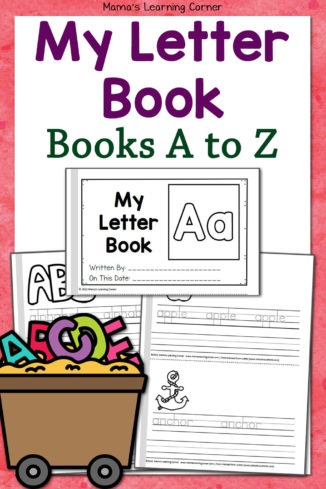 My Letter Book - Alphabet Books for A to Z - Mamas Learning Corner