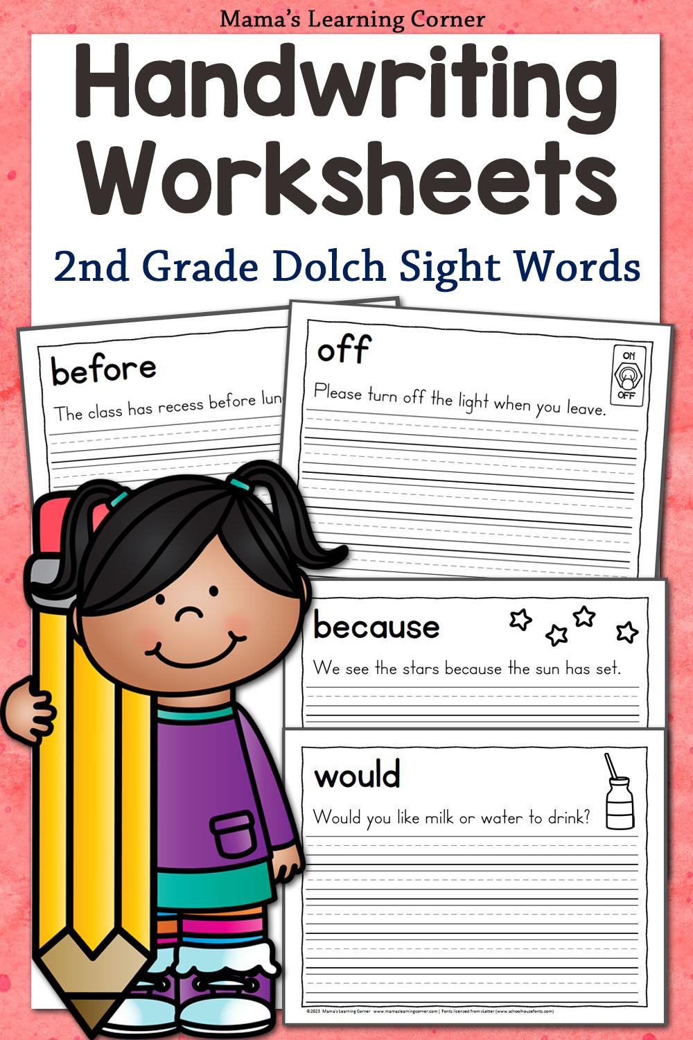 2nd-grade-dolch-sight-words-handwriting-worksheets-mamas-learning-corner